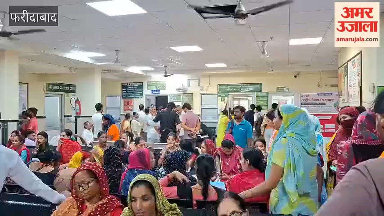Faridabad BK Hospital sees rush of patients after holidays