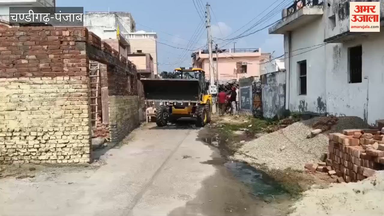 BBMB Enforcement Department demolishes two illegal constructions in Nangal