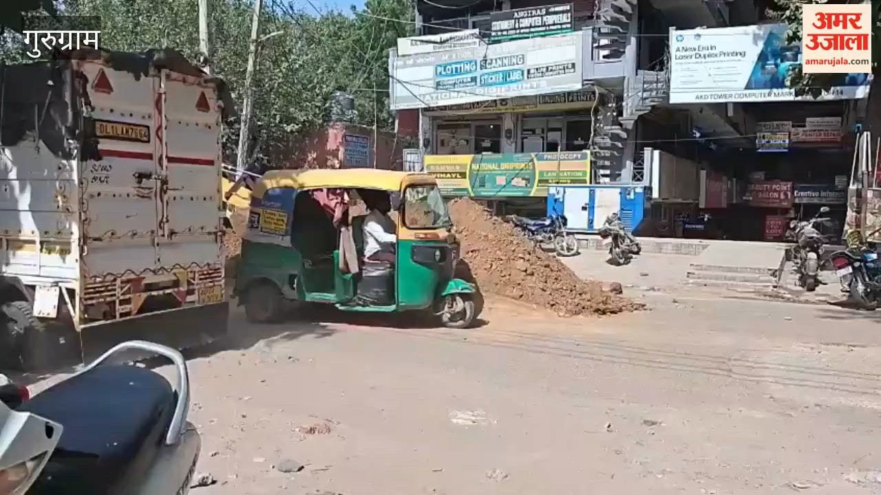 Gurugram: Sewer line work begins in Sector 14