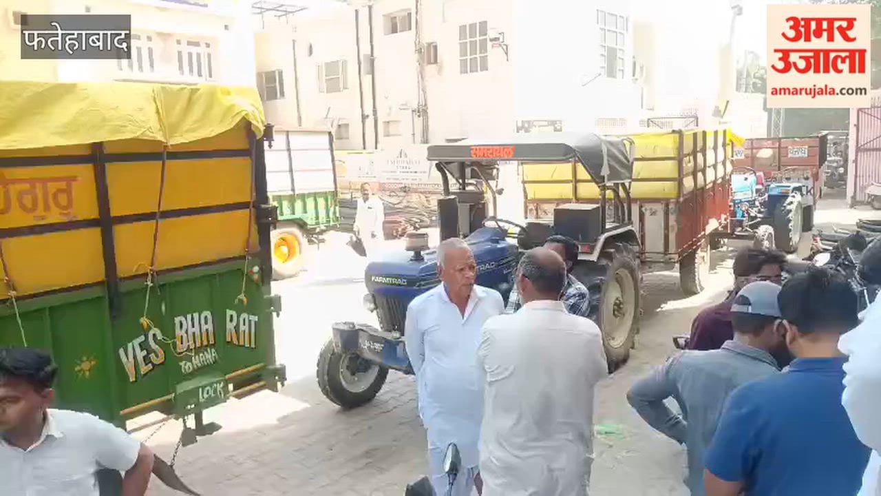 Paddy procurement likely to begin at the grain market; farmers flock to the site.