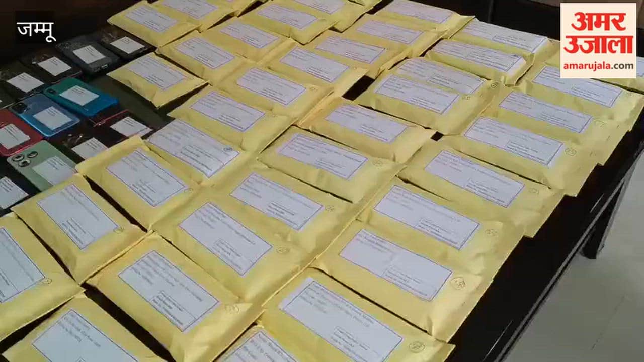 Reasi Police recovered 67 lost mobile phones; the phones will be sent to the passengers via courier.