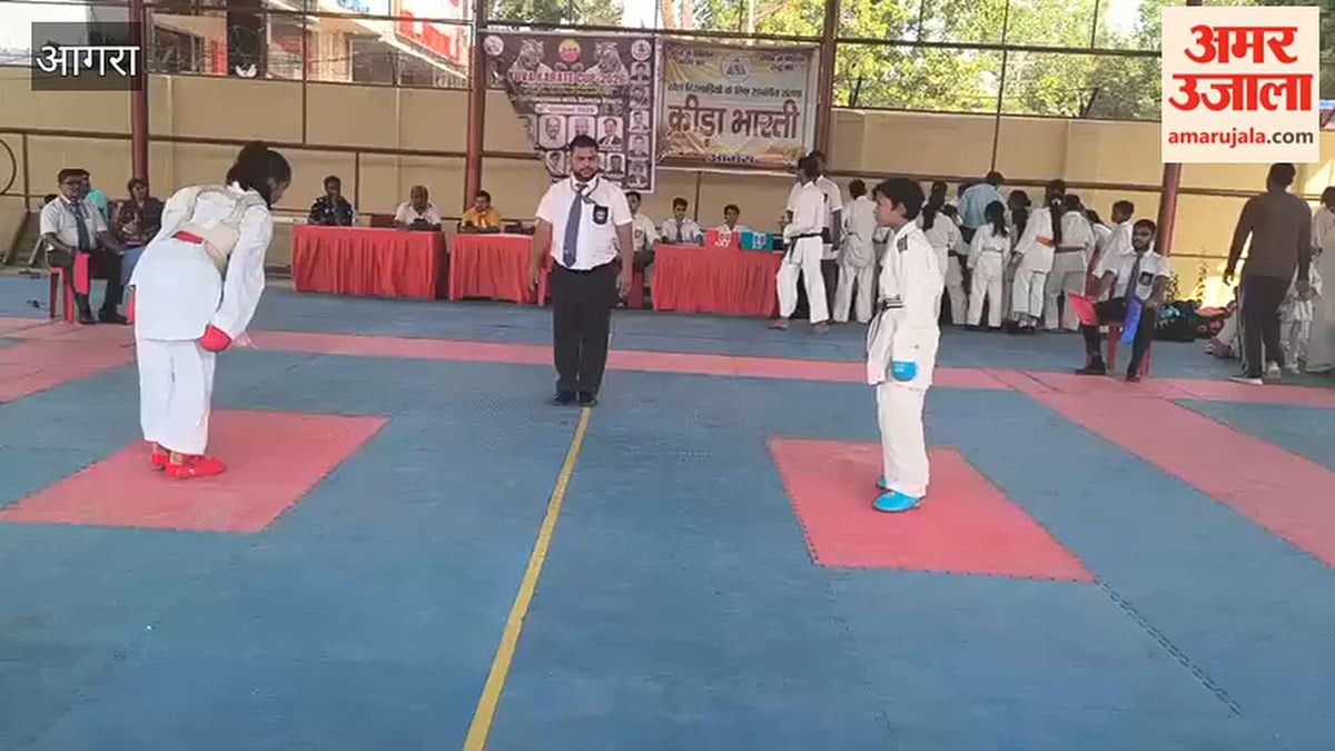 VIDEO: युवा कराटे कप में मथुरा के खिलाड़ियों का दबदबा, 13 पदक जीते
