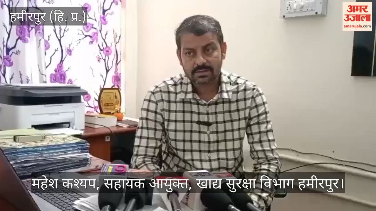 Only 33% of liquor shops in Hamirpur district have food safety licenses.