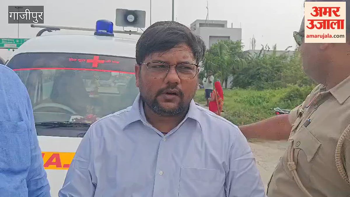 गाजीपुर में एंबुलेंस जांच में पहले दिन 19 का चालान, एक सीज;video