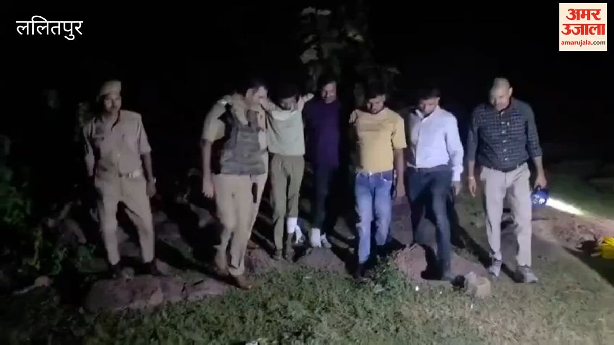 बीफार्मा छात्र हत्याकांड के हत्यारोपियों से पुलिस की मुठभेड़, दो गिरफ्तार, जानकारी देते एसपी कालू सिंह