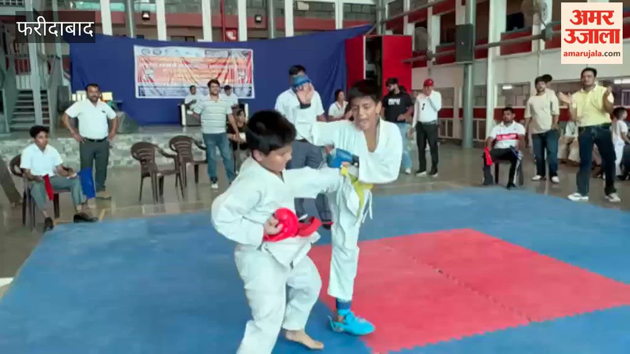 Faridabad's Moksh won a gold medal in karate at the age of 7