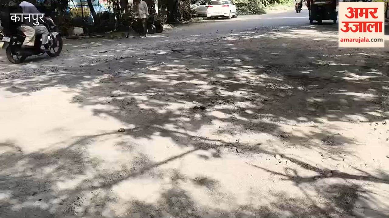 Kanpur: Road from Kakadev to Geeta Nagar in poor condition; people getting injured in falls