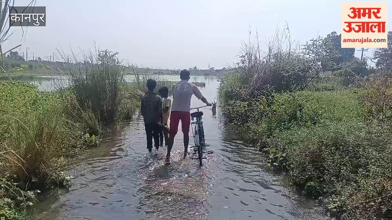 Shuklaganj: Water level of the swollen Ganges recedes, but residents' hardships persist