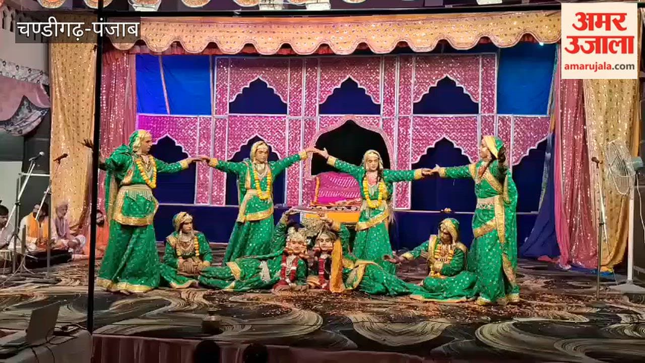 Grand conclusion of the Shri Krishna Raas Leela at the Shri Radha Krishna Temple in Kotkapura.