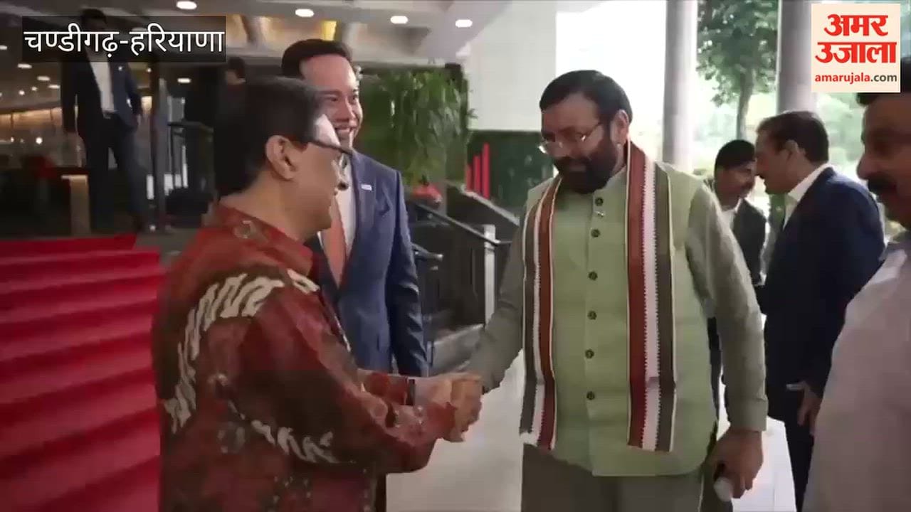 Day 2 of Haryana CM Nayab Singh Saini's Singapore visit