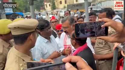 Dr Sanjayan Tripathi filed nomination as SP candidate from Gorakhpur-Faizabad Teachers Constituency