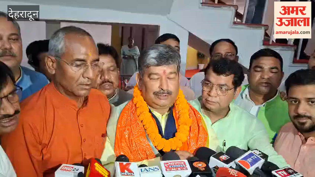 Dinesh Arya filed his nomination for the Rajya Sabha BJp Uttarakhand