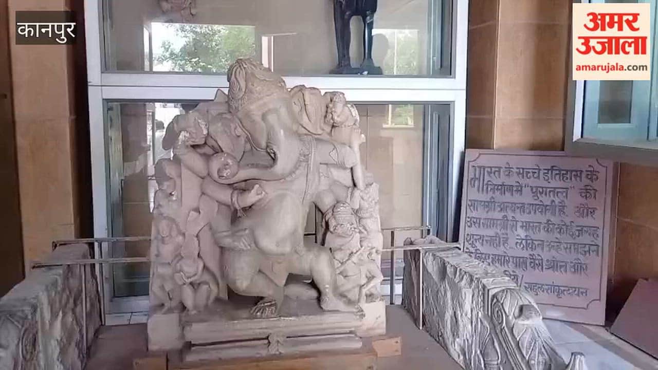 South-facing Ganesha idol unearthed at Peshwa Palace becomes a center of attraction