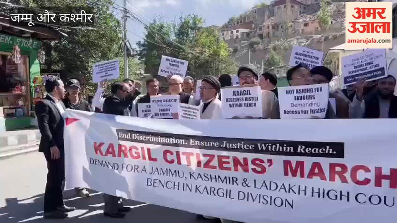 Kargil Unites for High Court Bench | Bar Association & Civil Society Hold Joint Protest March