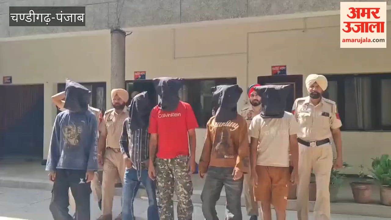 Nine members of a robbery gang arrested with sharp weapons in Kotkapura