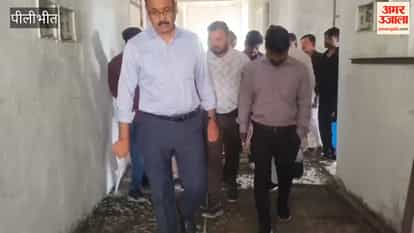 DM Alok Kumar inspected the under-construction nursing college