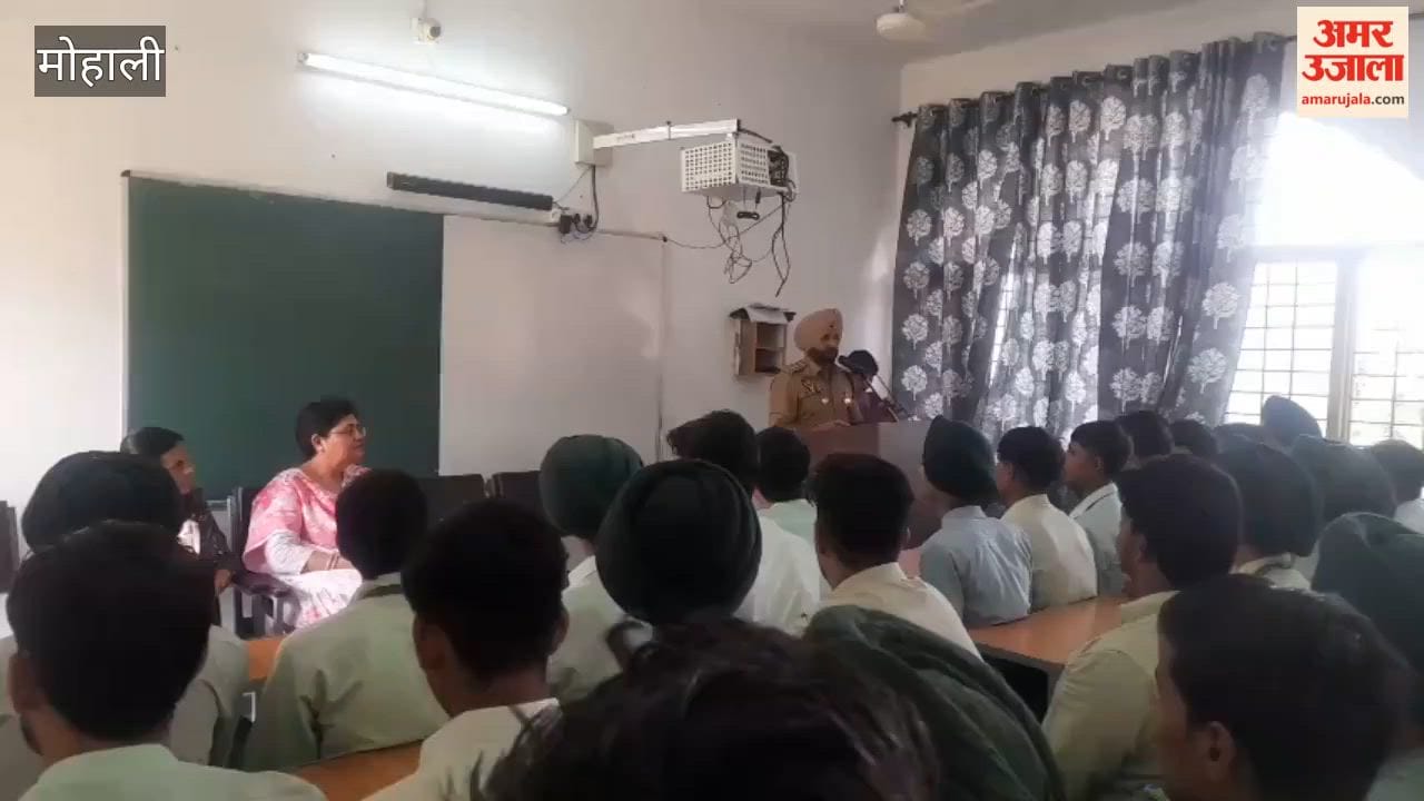 'Police ki Pathshala' (Police Classroom Session) at Meritorious School, Sector-70, Mohali