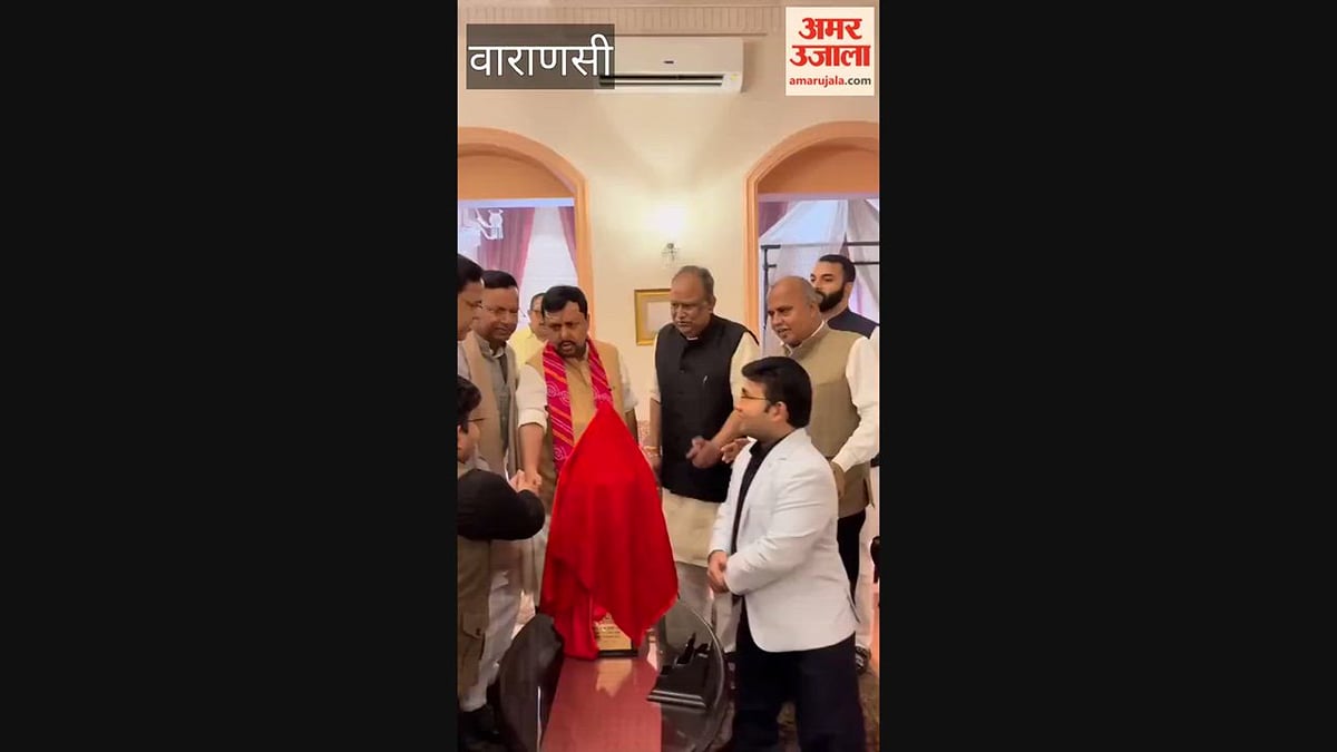 वाराणसी: नितिन नवीन ने किया सेवा संकल्प ट्रॉफी का अनावरण, दिव्यांग क्रिकेटरों को मिलेगा प्रतिभा दिखाने का मंच
