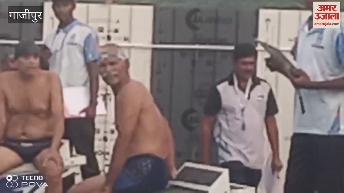 वेटरन स्पोर्ट्स गेम्स नेशनल चैंपियनशिप में बब्बन राम ने जीते तीन पदक, VIDEO
