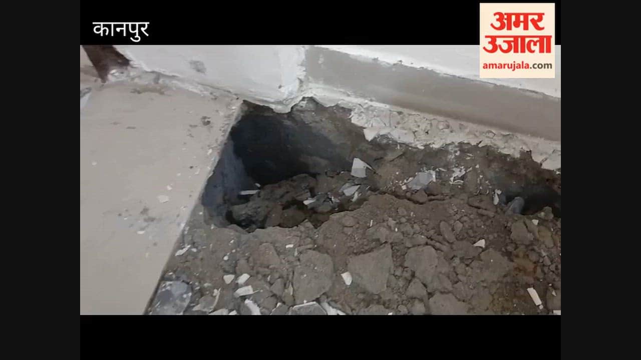 Kanpur: Floor of second room in Panki's Himalaya Bhavan flat also caves in
