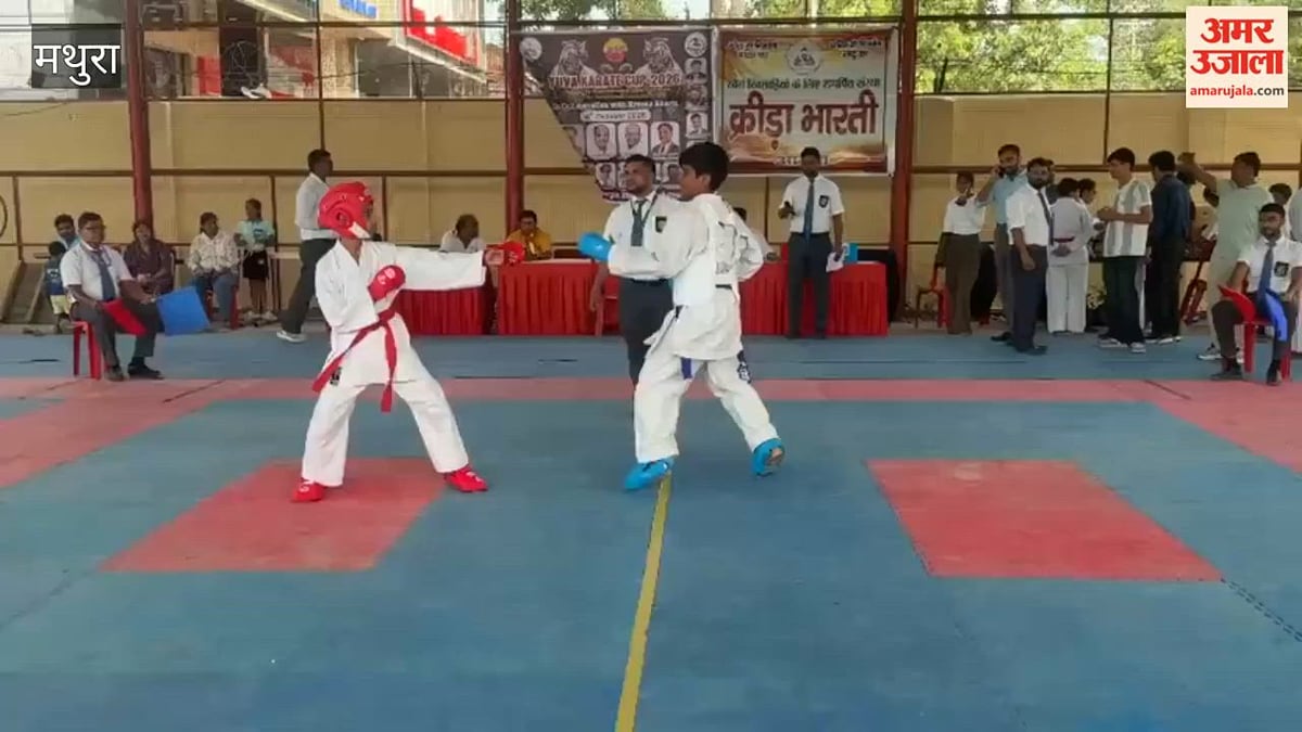 VIDEO: आगरा में मथुरा के कराटे खिलाड़ियों का दबदबा, 13 पदक जीते