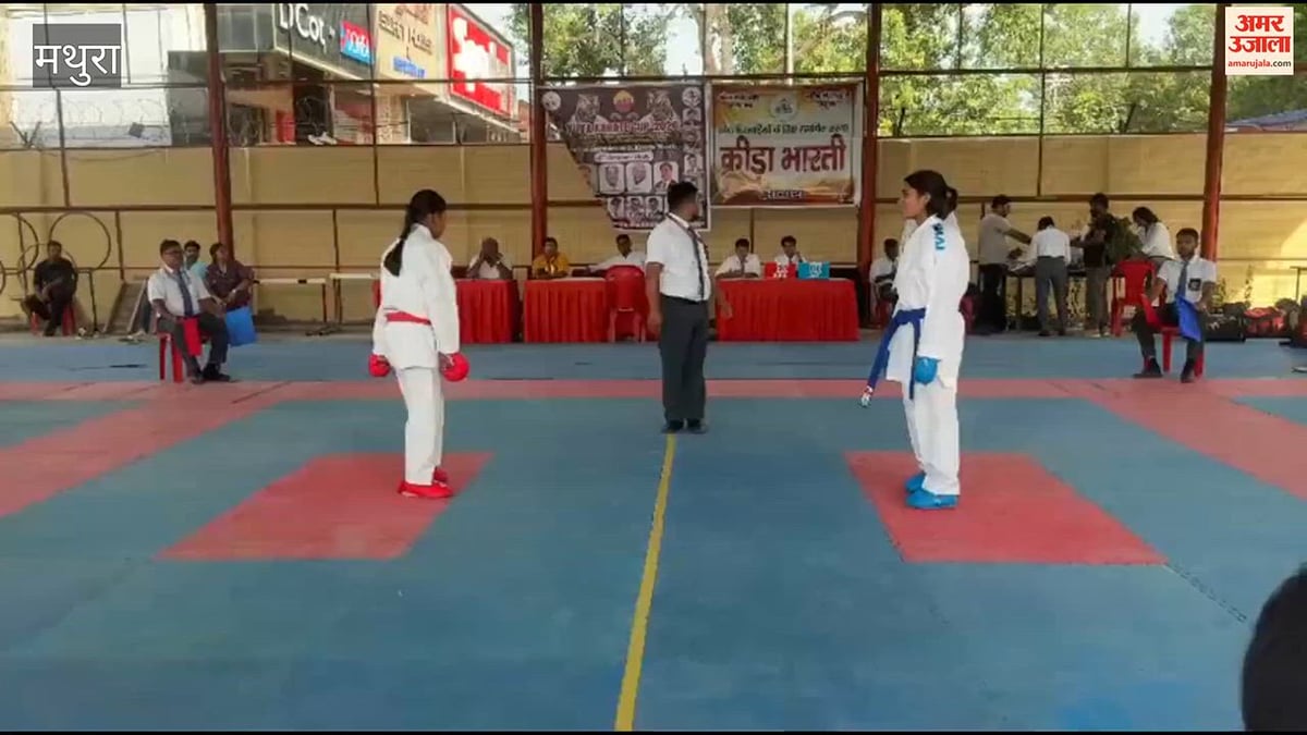 VIDEO: आगरा में मथुरा के कराटे खिलाड़ियों का दबदबा, 13 पदक जीते