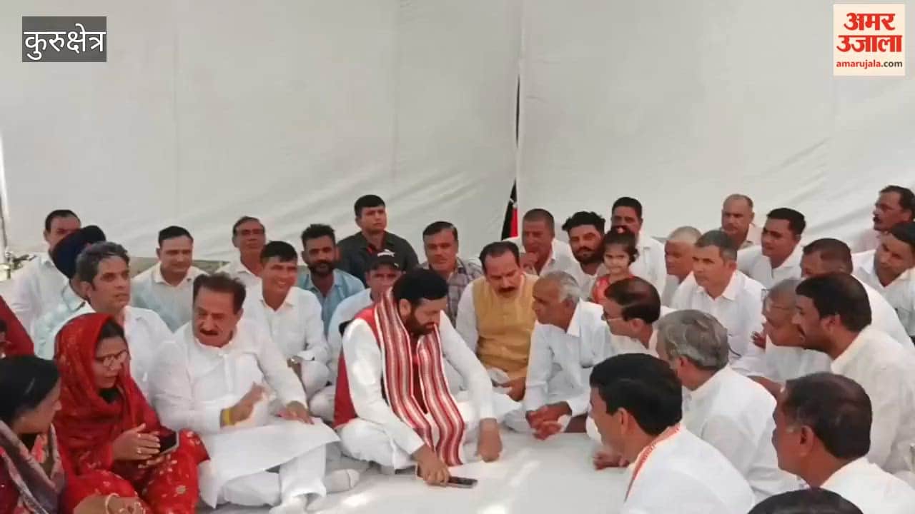 Kurukshetra: CM Nayab Saini visited Mangoli Jatan and expressed condolences over the demise of 75-year-old Balak Ram Saini.