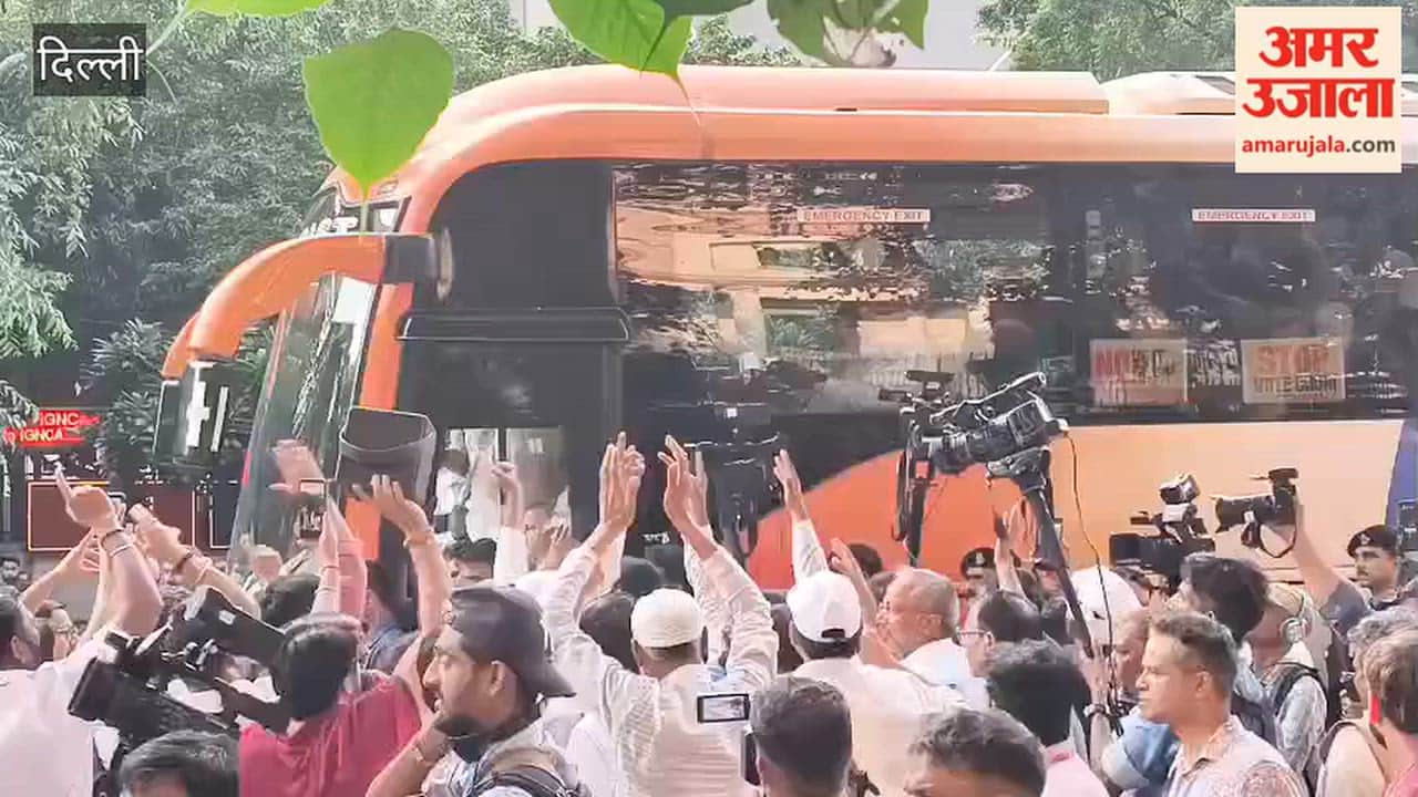 March by INDIA bloc MPs towards the Election Commission