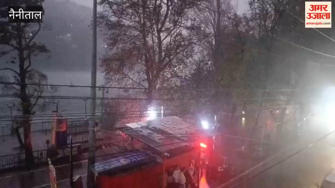 heavy rain in nainital
