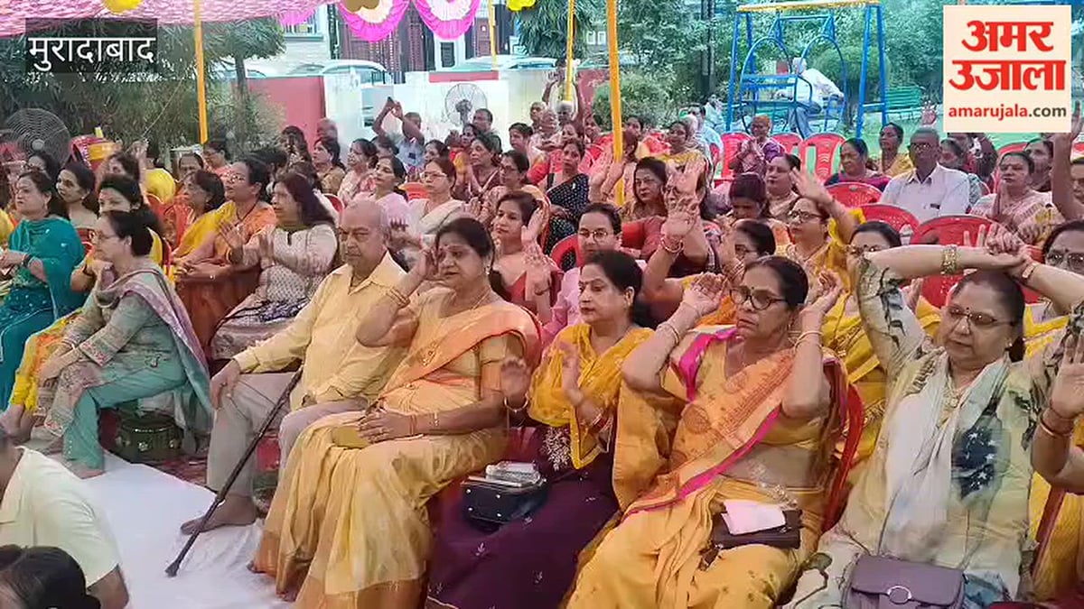 रामगंगा बिहार के श्याम पार्क में कथा