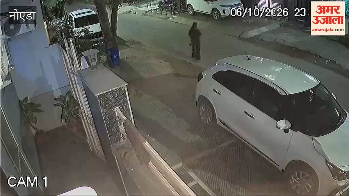 ग्रेटर नोएडा में चेन स्नैचिंग का प्रयास: पीजी के बाहर थी छात्रा, बाइक पर आकर मारा छप्पटा; सीसीटीवी में हुआ कैद
