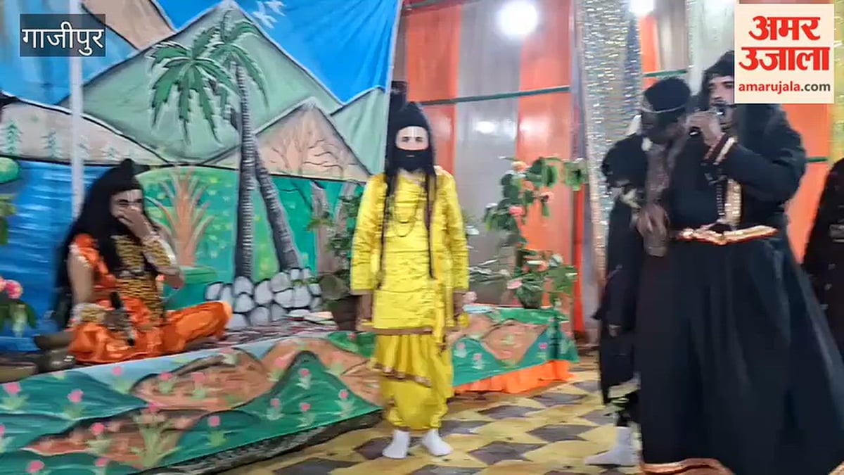 ताड़का वध के बाद फुलवारी में हुआ सीता-राम का प्रथम मिलन, VIDEO