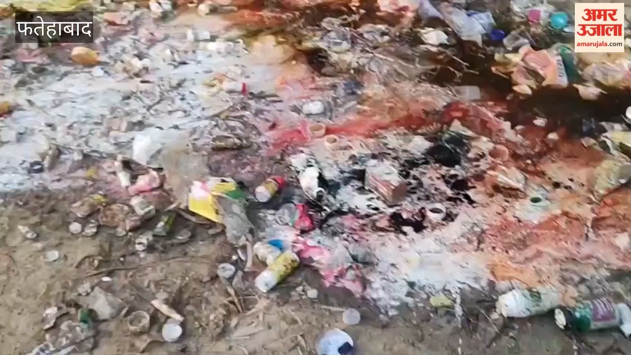 Expired agricultural chemicals found along a canal in Fatehabad's Ratia; Agriculture Department initiates an investigation.