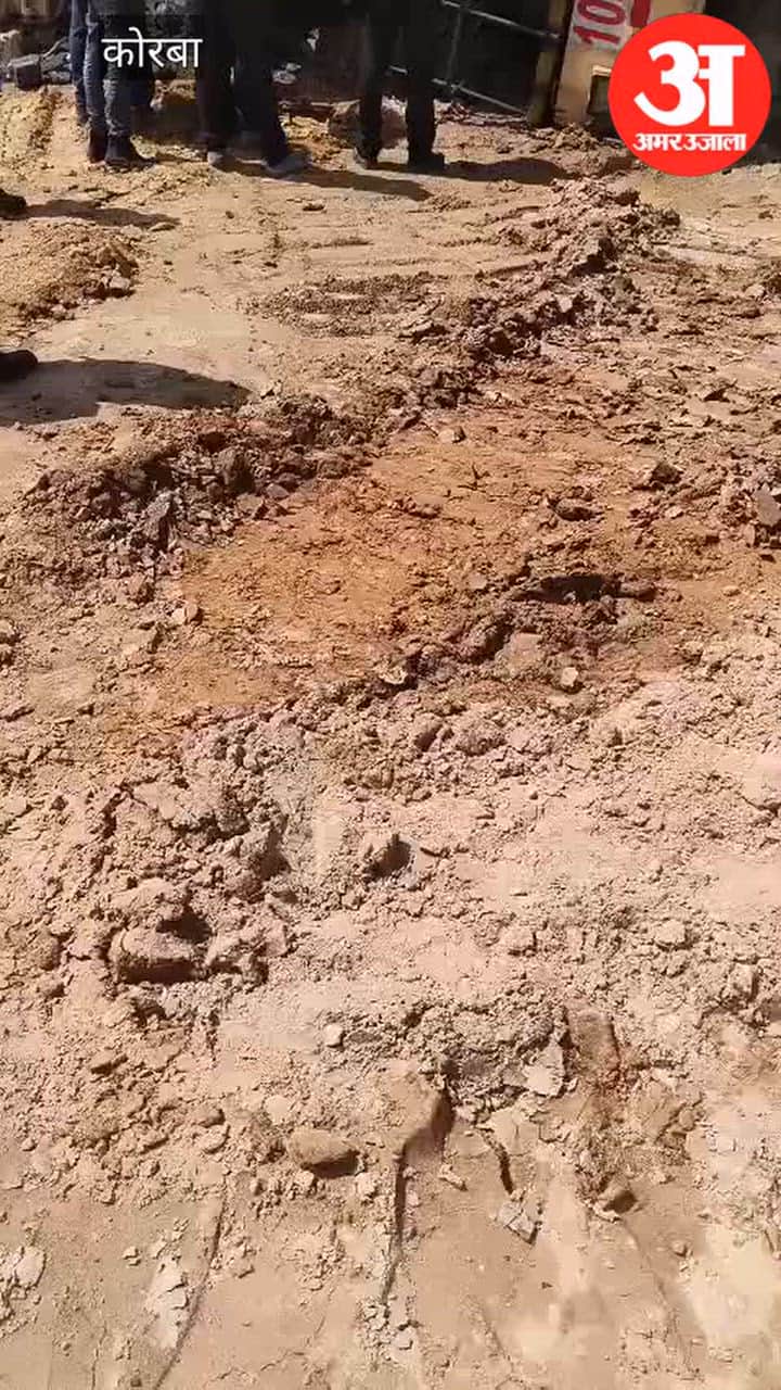 100-ton dumper overturned in Kusmunda mine V-5 patch, operator Lakshmi Prasad injured, admitted to NKH,