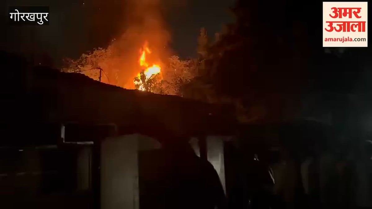 फर्नीचर कारखाने में भीषण आग: दमकल टीम ने पाया काबू
