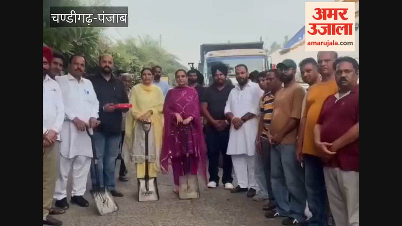 New momentum for Moga city's development: Renovation work on the under-bridge road launched.