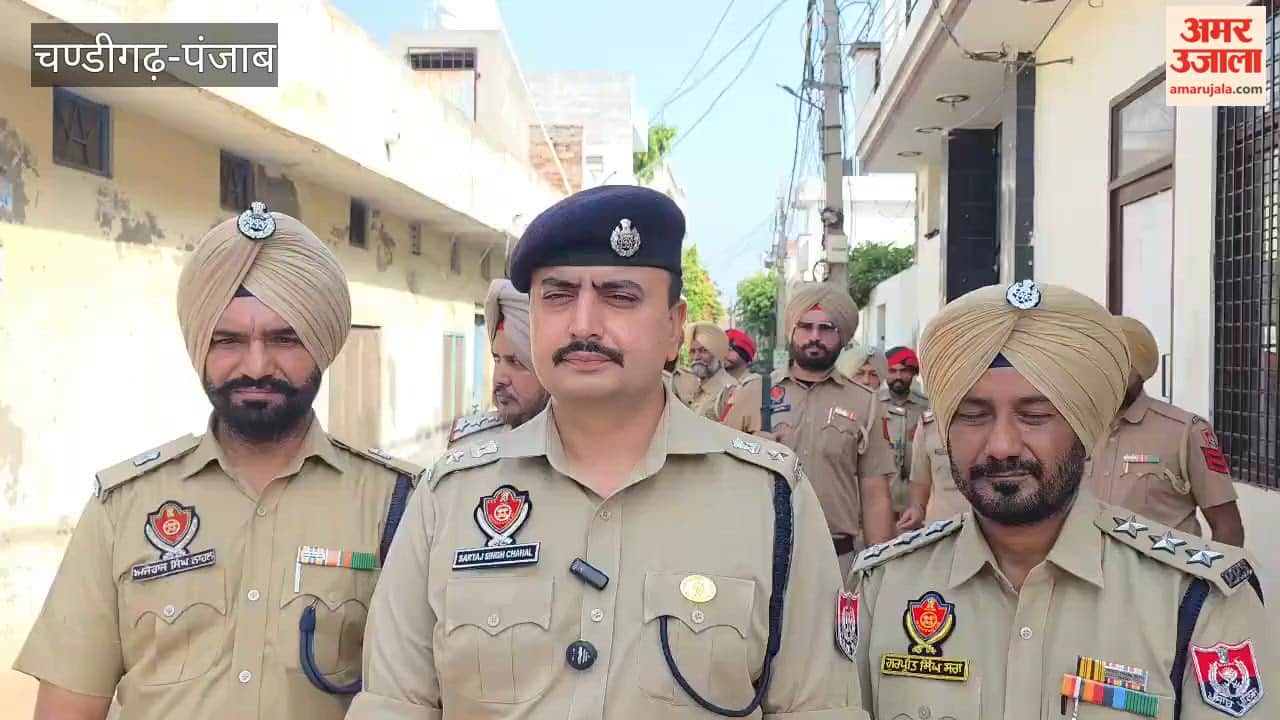 Major crackdown on drugs by Moga Police: Intensive checks of suspects and vehicles conducted across the district under the CASO operation