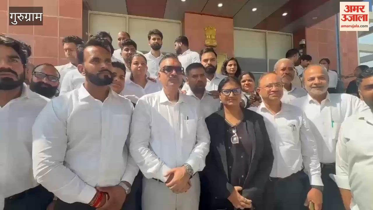 District court operations in Gurugram came to halt in protest against assault on lawyer