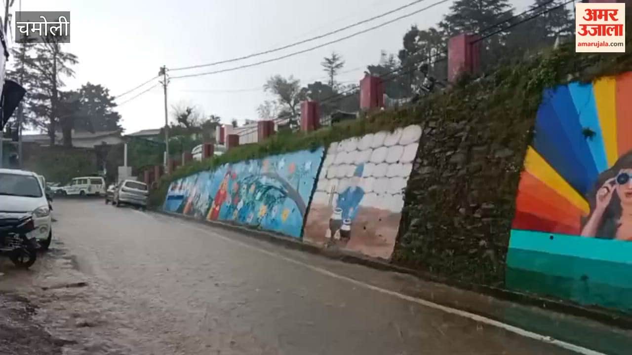 Chamoli:Incessant rain disrupts normal life; farmers' crops at risk