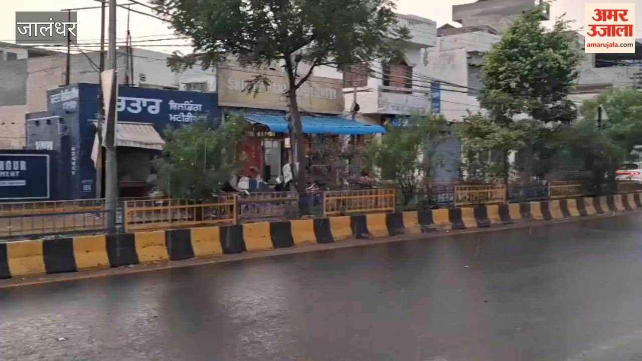 Rain accompanied by strong winds in Jalandhar; weather turns cooler
