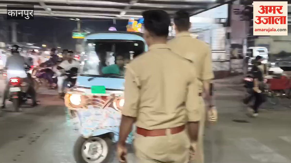 कानपुर: लाल बंगला बाजार में बड़े वाहनों के आने पर लगी रोक