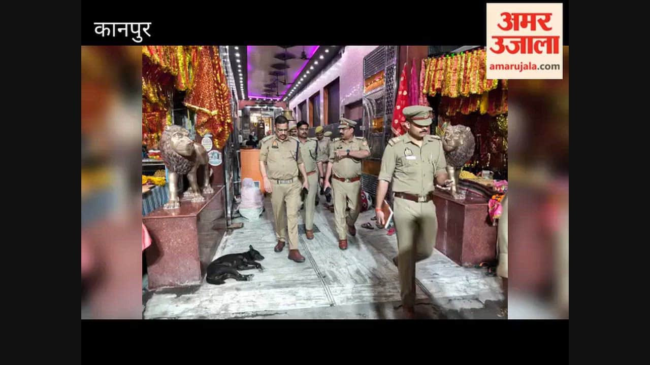 Police officials review security arrangements at Baradevi and Jangali Devi temple premises