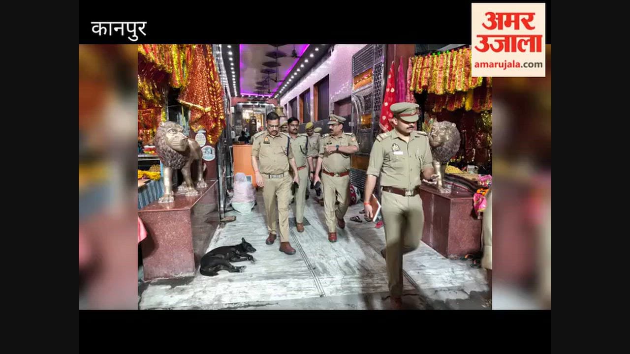 Police officials review security arrangements at Baradevi and Jangali Devi temple premises