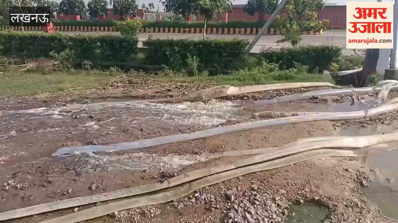 लखनऊ में कम हुआ गोमती नदी का जलस्तर, लेकिन परेशानियां अभी बरकरार
