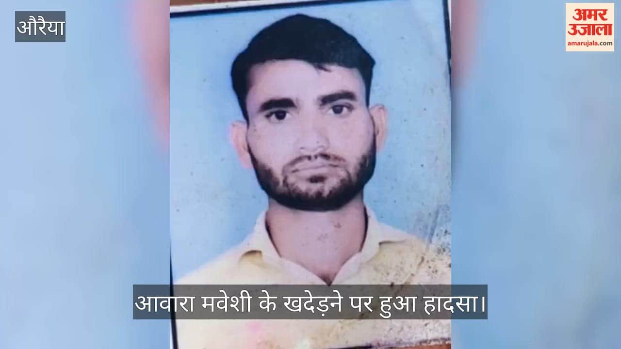 Auraiya Farmer dies after jumping into pond to escape bull attack