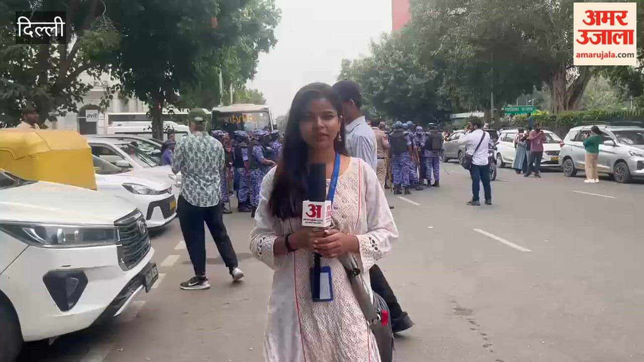 Police keeping  close eye on protest in Delhi ground report