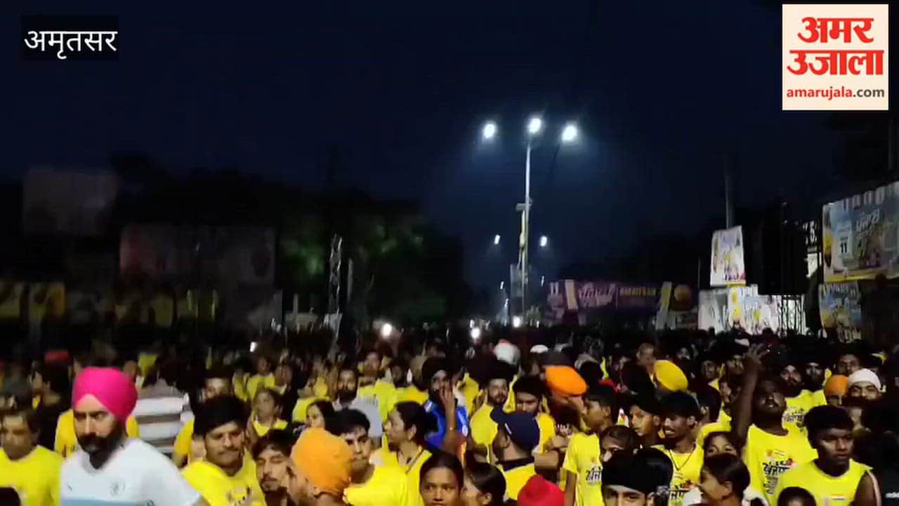 Punjab Youth Run organised in Amritsar