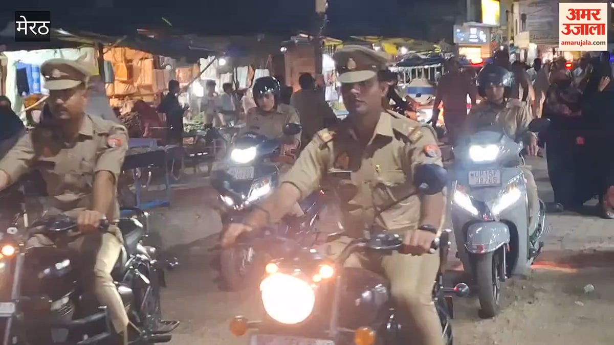 Meerut: मिशन नारी शक्ति अभियान के तहत सरधना और रोहटा पुलिस ने निकाली जागरूकता रैली