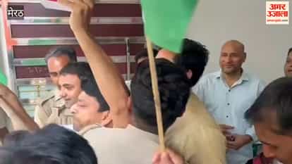 Police stopped SP leader Sudap Jain going to Delhi Jantar Mantar, raised slogans of Inquilab Zindabad