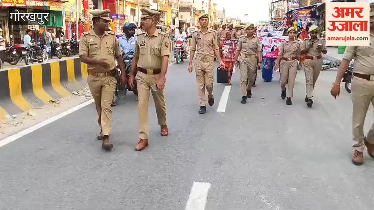 Sikrigang Police Conducts Foot March Under Nari Shakti Campaign